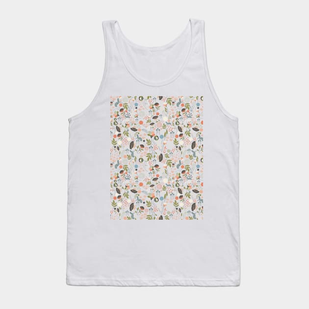 Floral Pattern Tank Top by So Young So Good